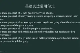 英语常用表达-“一想到...就...”用英语怎么说？视频封面