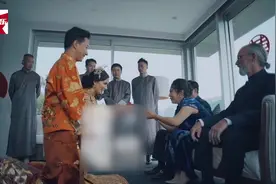 韩庚接亲敬茶现场曝光，调皮模仿岳父外国口音视频封面