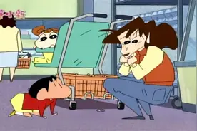 蜡笔小新：家庭主妇美伢在发薪前的节俭生活，一块钱都想掰成两块视频封面