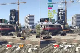 显卡对决，RX580交火 vs RX5700XT，实力不够就二打一，性能测试