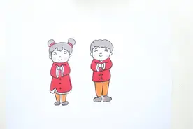 拜年的画怎么画视频封面