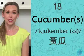 20个常见蔬菜的英文词汇（中英字幕）视频封面