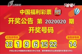 中国福利彩票双色球开奖公告：第2020020期开奖号码|都市110视频封面