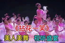 美人美舞珍藏版《拈花一笑》惊艳瞬间，高清音质，不容错过视频封面