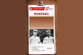 甘肃红色印记｜西北军区的成立图片