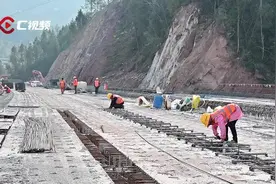 C视频丨建设提速！诺水大道通江县城至涪阳段预计年中可具备通车能力图片