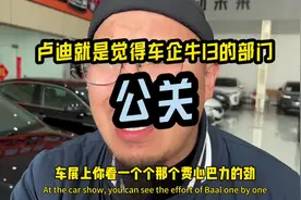 每个车企的公关都是相当的厉害#卢迪有车 #领航计划视频封面