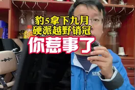 豹5连续两个月拿下硬派SUV销量冠军，这可要了老命了#方程豹汽车视频封面