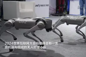炸街了！机器狗组成的“硬核小队”开始巡逻啦……图片