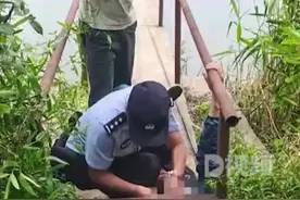 危险！安徽一男子钓鱼钩住高压线险丧命图片