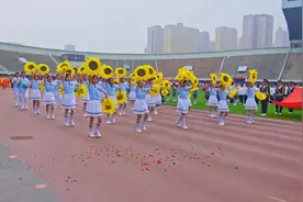 太原36中秋季运动会 青春的笑容多么灿烂！图片