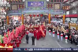 舞龙舞狮打铁花 春节哪里最热闹？来看看各地“绝活”图片