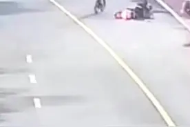 辅警狂追1公里截停肇事三轮图片