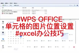 #excel办公技巧  #wps表格  Excel表格图片位置设置(DISPIMG)