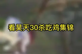 看昊天30杀吃鸡，7.3w场伤，3900分段 #永劫无间 #奶酪星球 