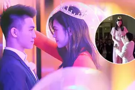甜！何猷君向奚梦瑶求婚图片